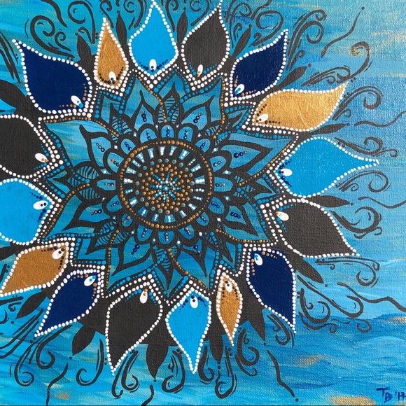 Original painting wall art acrylic on canvas - Picture 11 of 11